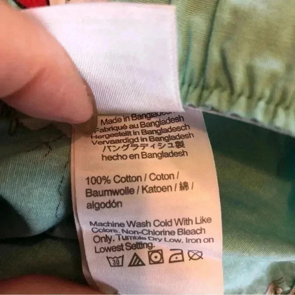 NWT JCrew Snoopy C’mas Theme, Aqua Blue Boxer Shorts, Large - Picture 3 of 4